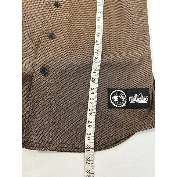 Boston Red Sox Majestic Stitched Logo Baseball Jersey Medium - Picture 7 of 8